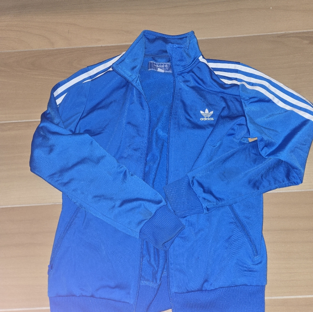 Vintage Adidas Blue Track Jacket